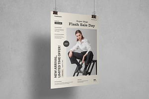 Fashion Poster Template, a Poster Template by Neermana