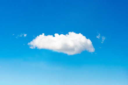 White cloud on blue sky, a Nature Photo by Vapi