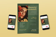 Beauty Treatment Instagram Flyer, a Flyer Template by Tokosatsu (Thumbnail 3 of 3)