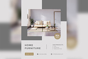 Modern Furniture Poster Design 11, a Social Media Template by shahsoft (Thumbnail 2 of 2)