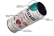 24oz-710ml Can Mockup, an Advertising Mockup by HexenDesigns (Thumbnail 3 of 11)