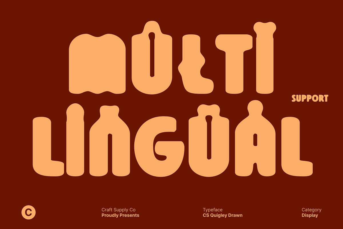CS Quigley Drawn, a Sans Serif Font by Craft Supply Co. (Photo 6 of 8)