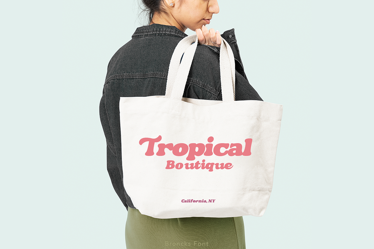 Broncks Retro Font, a Serif Font by TypeClassHeroes (Photo 10 of 10)