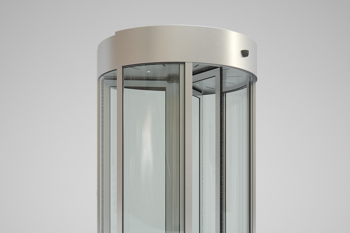 Revolving Door 150cm, an Architecture 3D Model by Dmitriy Kalko (Photo 2 of 14)