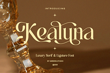 Kealuna - Elegant Luxury Serif Font