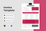 4 Set Business Invoice Template V4, a Print Template by twinstd (Thumbnail 2 of 4)