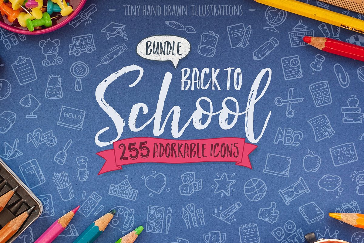 Back To School - Hand Drawn Icons, an Icon by Good Stuff No Nonsense (Photo 1 of 5)