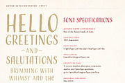 Adorn Collection, a Sans Serif Font by Laura Worthington (Thumbnail 23 of 62)
