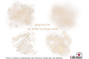 Gold Glitter Overlays Sublimation, a Decorative Illustration by EdeniaArtStudio (Thumbnail 7 of 15)