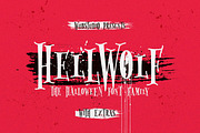 Hellwolf Typeface, a Serif Font by wubstudio (Thumbnail 1 of 9)
