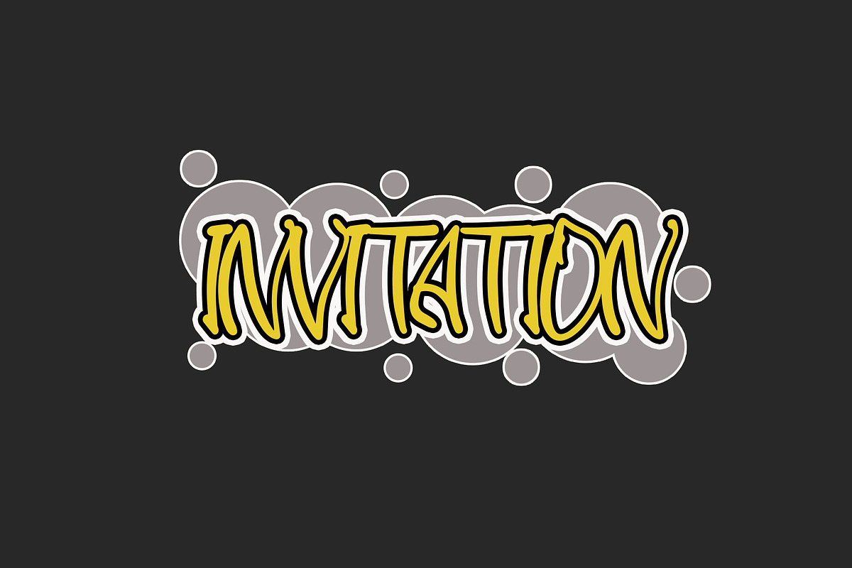 MULANO Graffiti Font, a Handwritten Font by NTC Graphic (Photo 6 of 9)