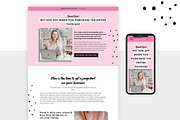 Pink Sales Funnel Templates Set, a WordPress Template by ltsdesigns (Thumbnail 4 of 7)