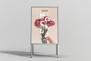 Double Sided Snap Frame Mock-up, an Advertising Mockup by zippypixelstudio (Thumbnail 3 of 8)
