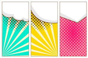 Comic book page divided by, an Illustration by Things for designers