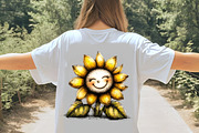 whimsical safari sunflower clipart, an Illustration by GatewayDesign (Thumbnail 8 of 9)