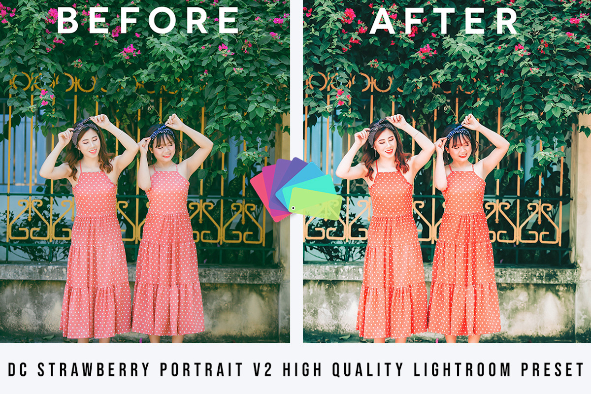 DC Strawberry Portrait Lightroom, an Action Add-On by PresetHeroes (Photo 6 of 6)