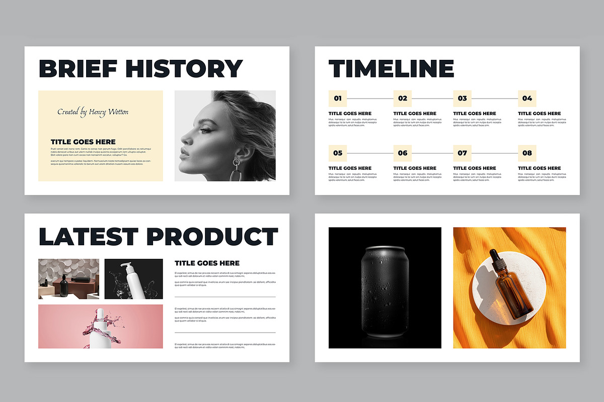 Creative Brief Presentation Layout, a Presentation Template by ContestDesign (Photo 3 of 5)