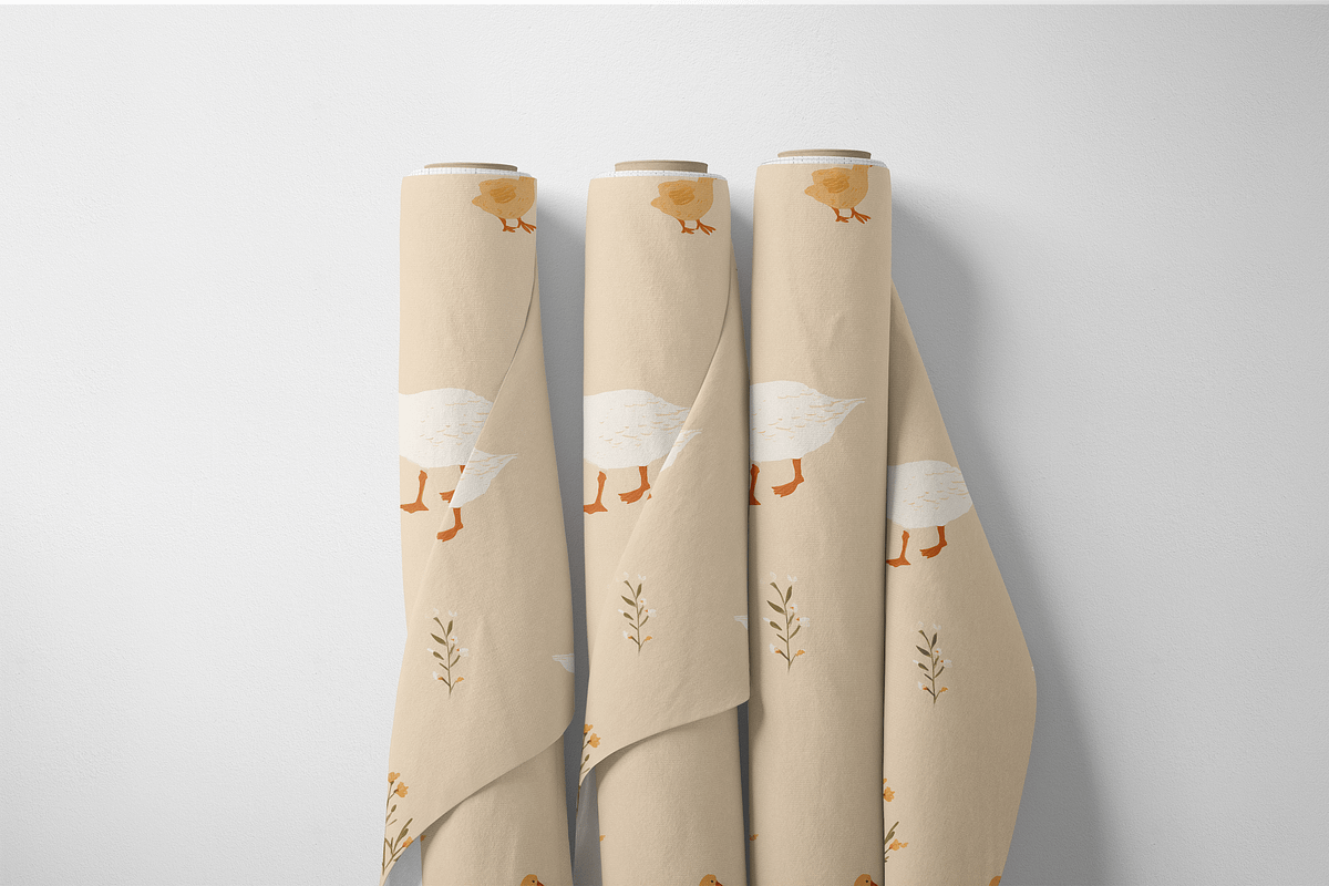 Cute Goose and Duck Seamless Pattern, a Pattern Graphic by Pati Charm Studio (Photo 7 of 7)