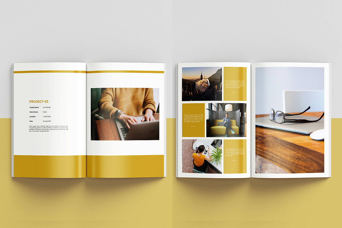 Design Portfolio, a Brochure Template by retrographix (Photo 3 of 9)