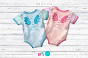 Baby One Piece Canva Smart Mockup, an Apparel Mockup by Mockup Scene (Thumbnail 8 of 16)