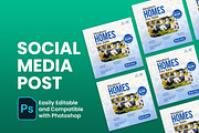 Real Estate Social Media Template, a Social Media Template by designsprout (Thumbnail 2 of 2)