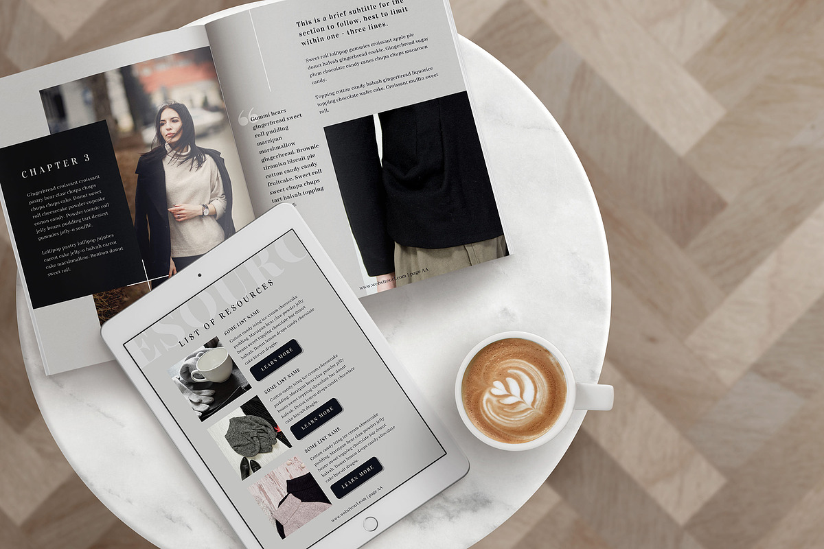 eBook Canva Template | Dunes, a Magazine Template by Studio Sugoi (Photo 10 of 11)