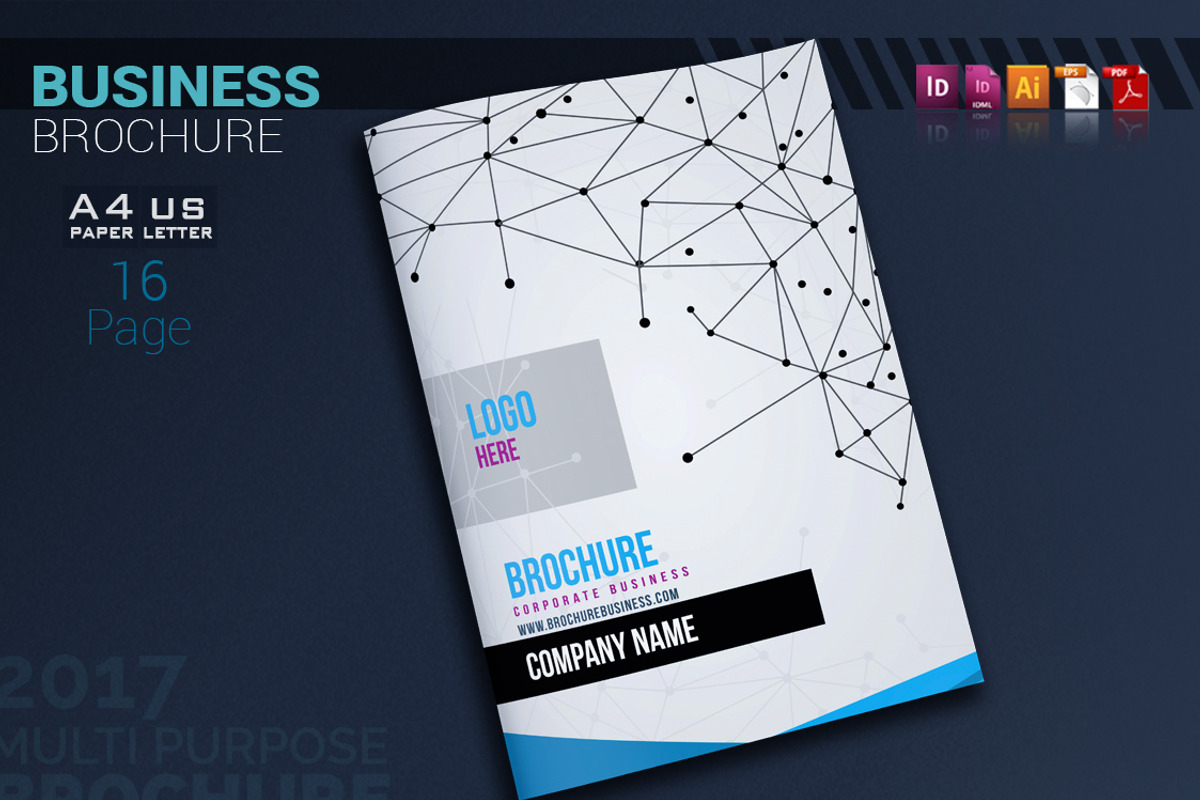 Business Brochure Template, a Brochure Template by artico (Photo 1 of 4)