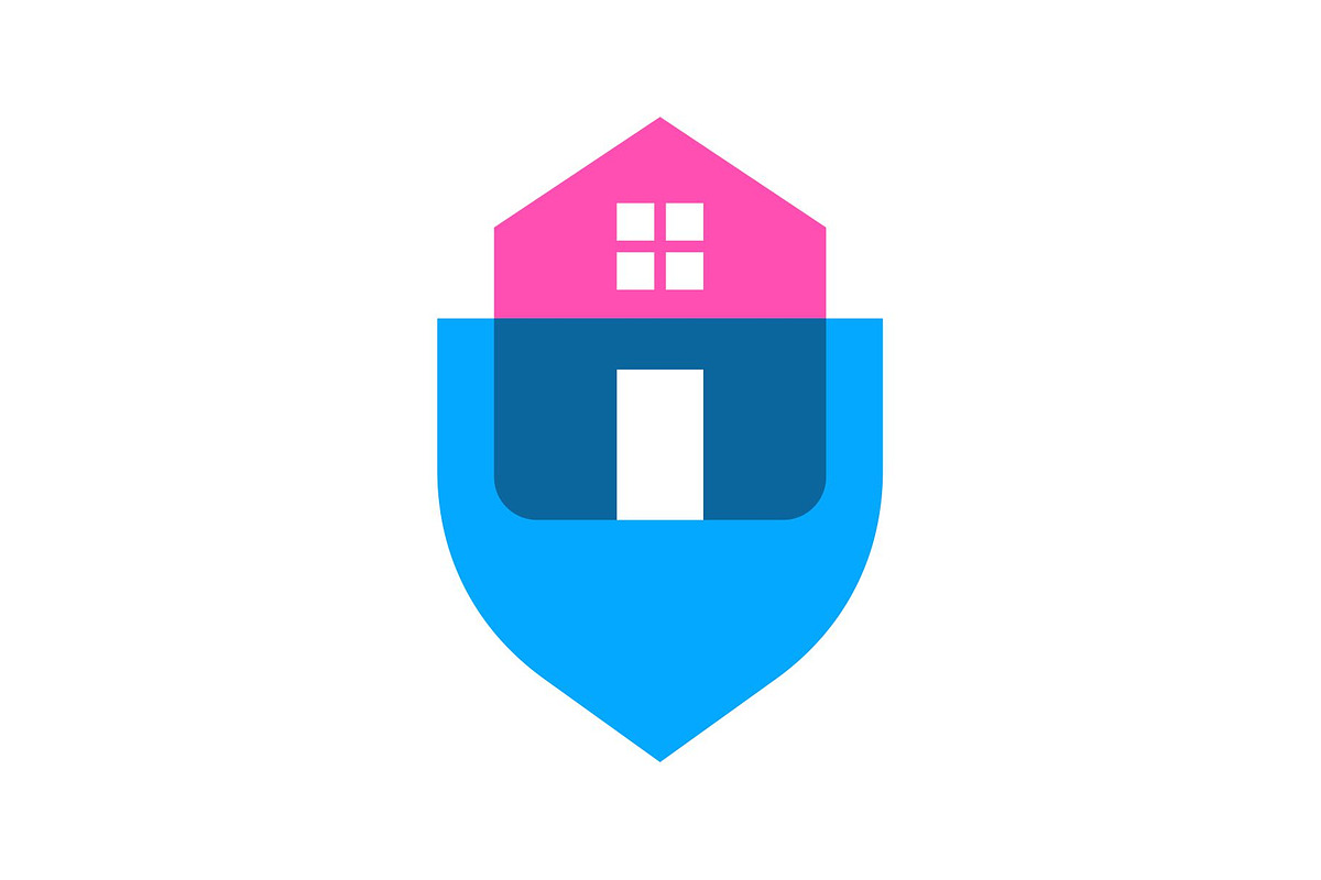 House Home Shield Security Logo