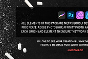 Chalk Lettering Brush Toolbox, a Brush Add-On by Nico-Ng (Thumbnail 16 of 18)