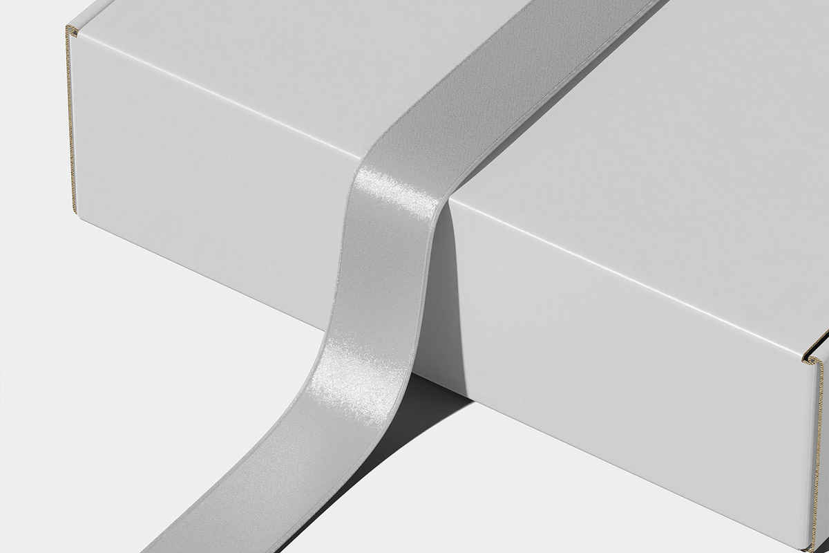 Ribbon Mockup, a Packaging Mockup by Unerispace (Photo 5 of 5)