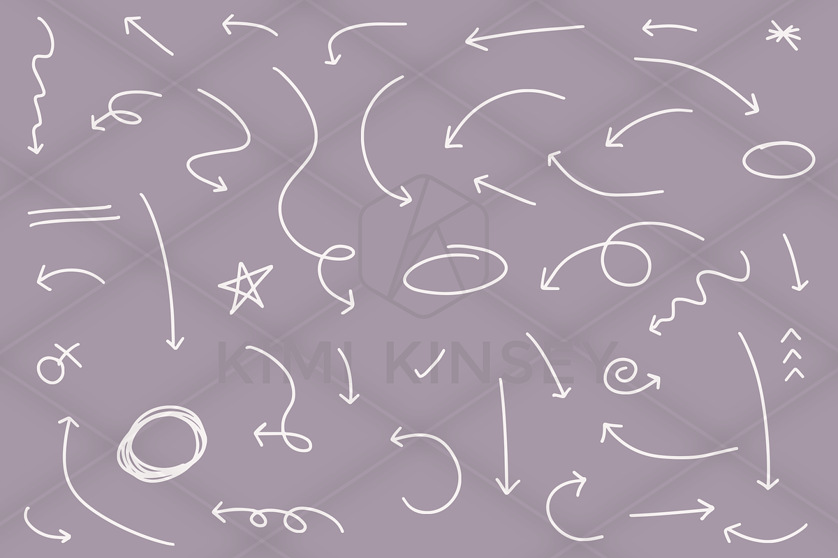 Hand Drawn Arrows and Extras, a Graphic by Kimi Kinsey (Photo 4 of 4)