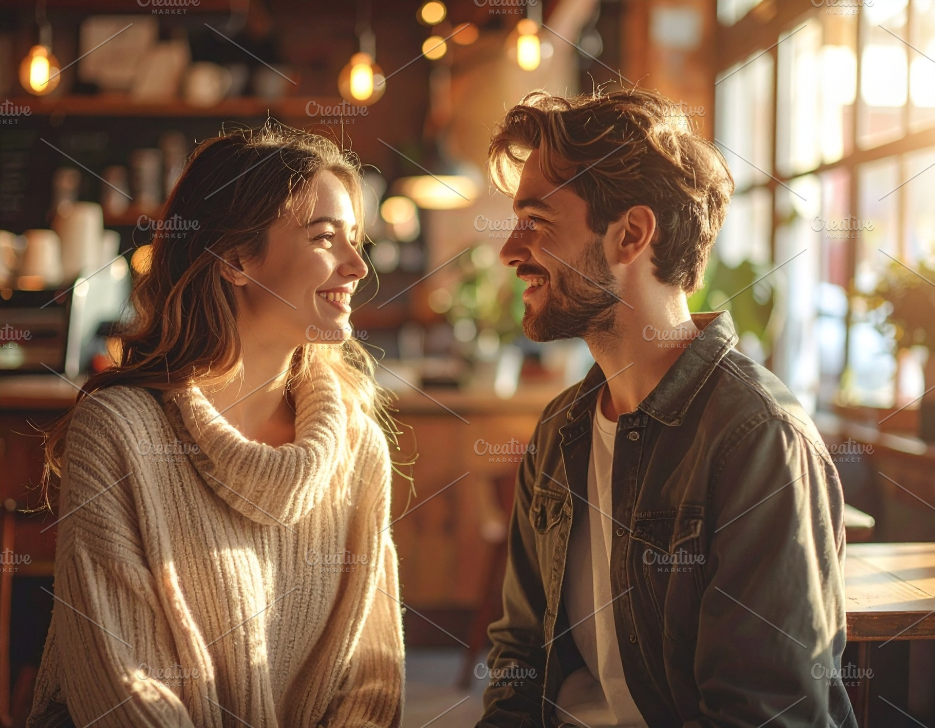 Intimate close up of a loving young couple, a Person Photo by DanFLCreativo