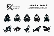 Shark Jaws Icon Vector, an Icon by Akatype Studio (Thumbnail 1 of 3)