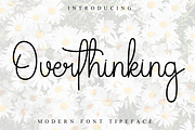 Overthinking, a Handwritten Font by FreshTypeINK (Thumbnail 4 of 7)