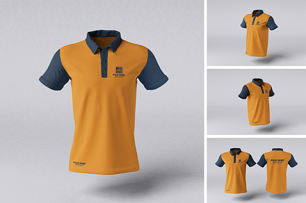 Polo Shirt Mockup, a Shirt Mockup by xavier_studio