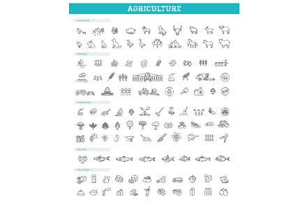 Agricultural and farming, an Animal Illustration by Tettygreen