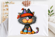 Whimsical Funny Cat PNG Clipart, an Animal Illustration by SVGArt (Thumbnail 5 of 5)