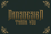 Mockrim Modern Blackletter, a Blackletter Font by dansdesign (Thumbnail 6 of 6)