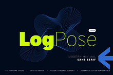 LogPose — Modern Geometric Sans