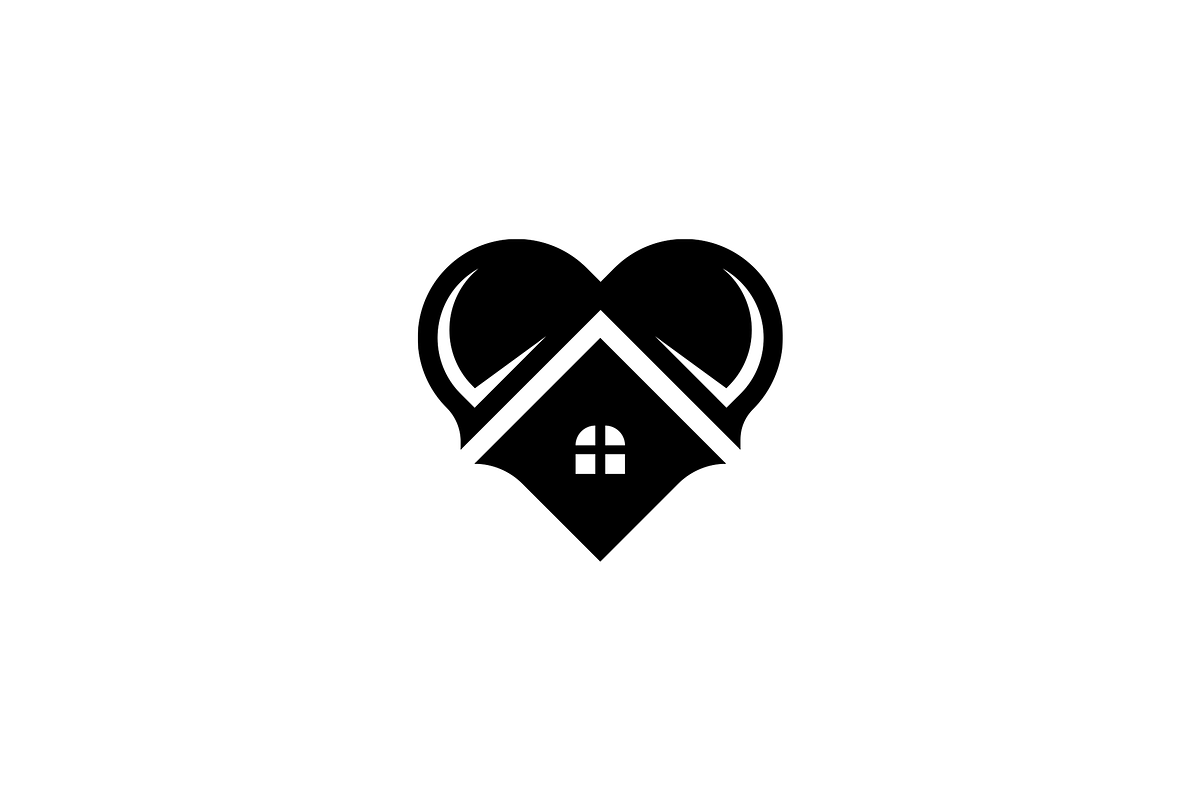 Modern Love with House Logo, a Branding & Logo Template by Luxury Logos (Photo 3 of 4)