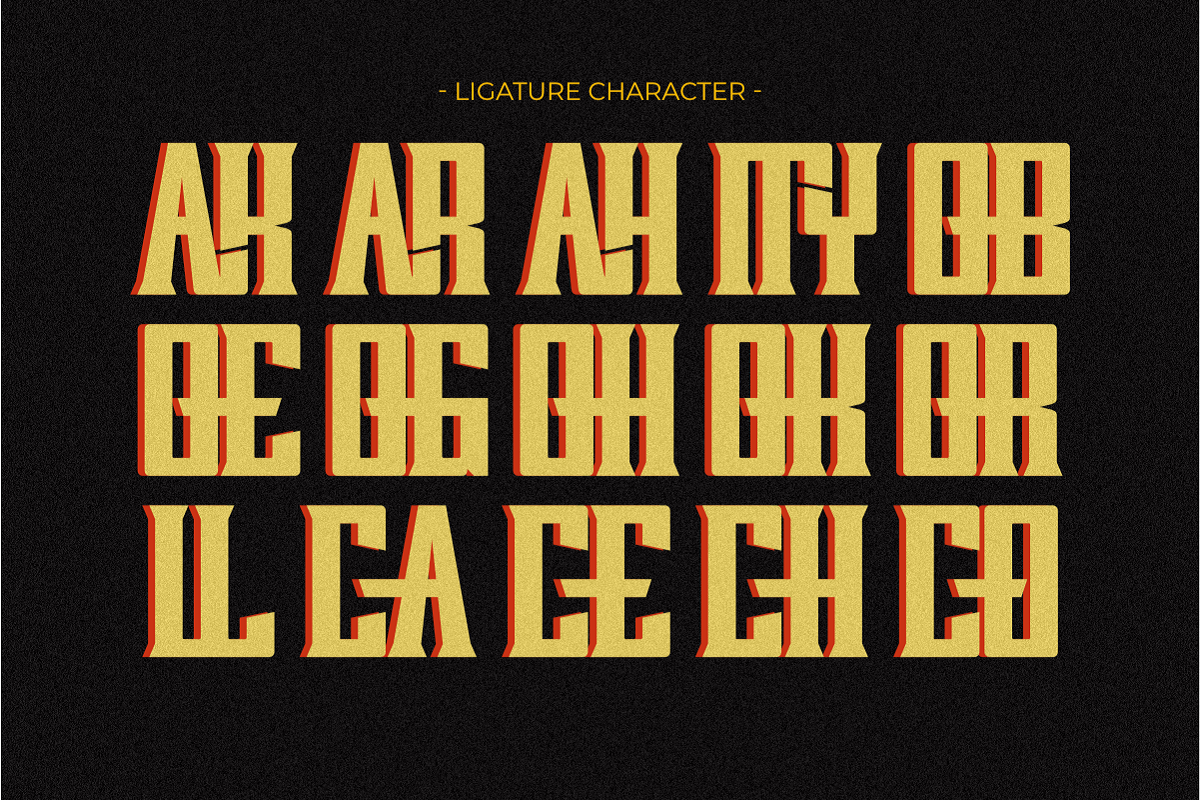 Senior Varsity - Vintage Slab Serif, a Slab Serif Font by Pian45 Studio (Photo 4 of 12)