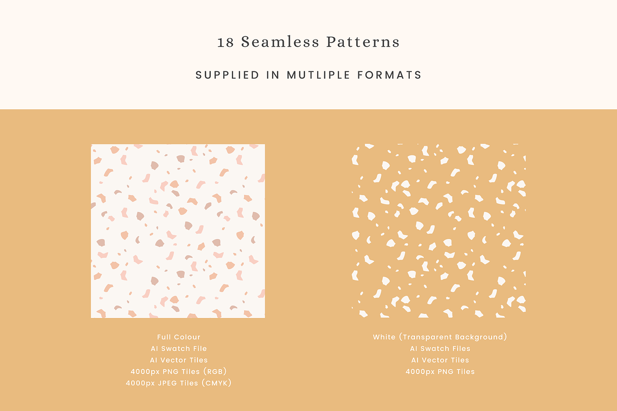 Terrazzo Seamless Patterns, a Pattern Graphic by Emma Webb Studio (Photo 4 of 9)