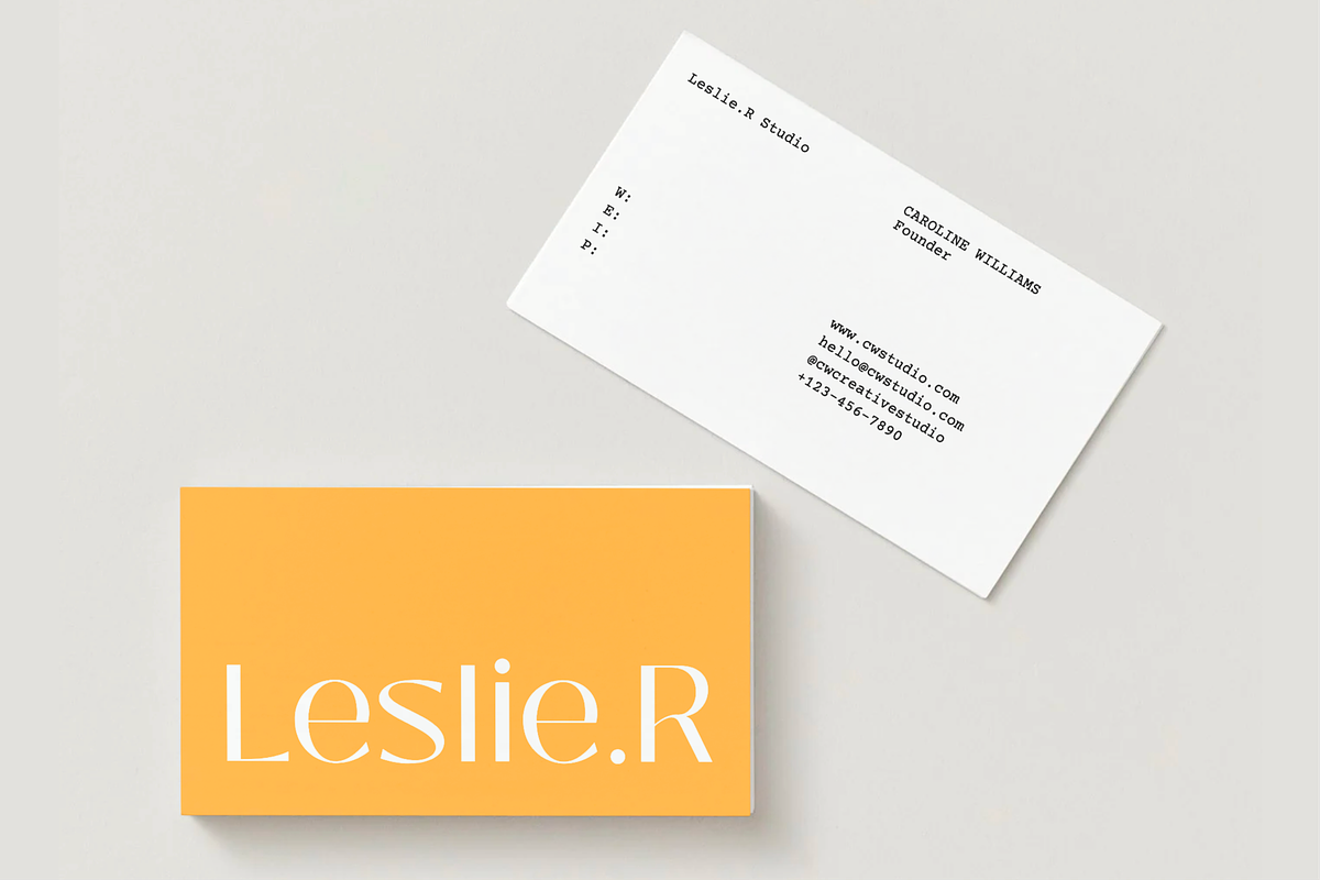 Colorful Business Card Template, a Business Card Template by LePosey Studio (Photo 6 of 8)