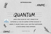 Quantum Font- Comic, a Handwritten Font by portype (Thumbnail 1 of 5)
