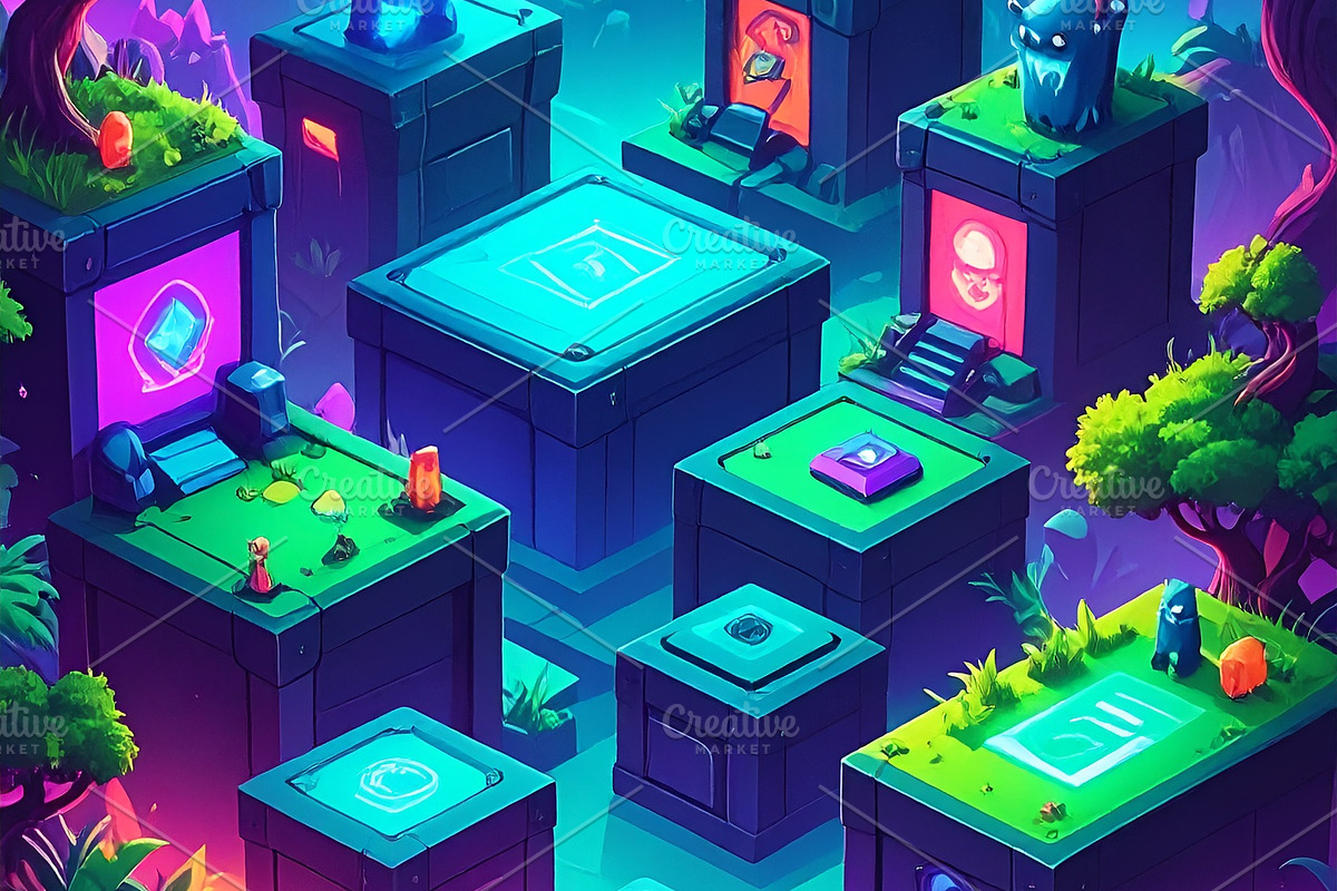24 Game Platform Background, a Background Photo by Design_Planet (Photo 12 of 12)