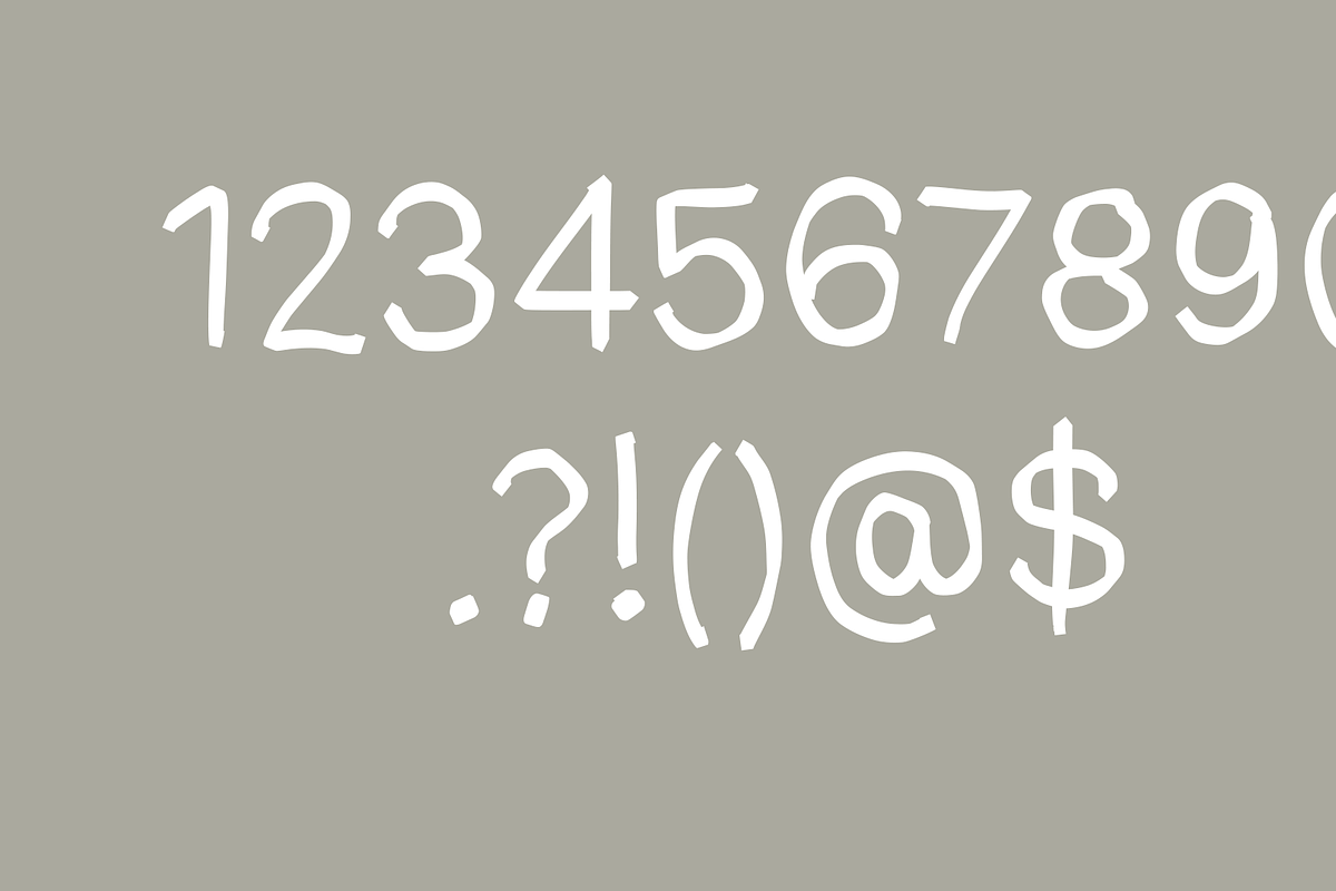 Mellowink Low Contrast Display Font, a Handwritten Font by OneTen The Studio (Photo 5 of 6)