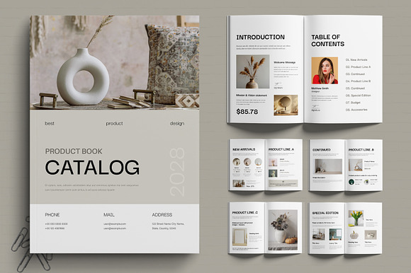 Modern Product Catalog Design preview 7