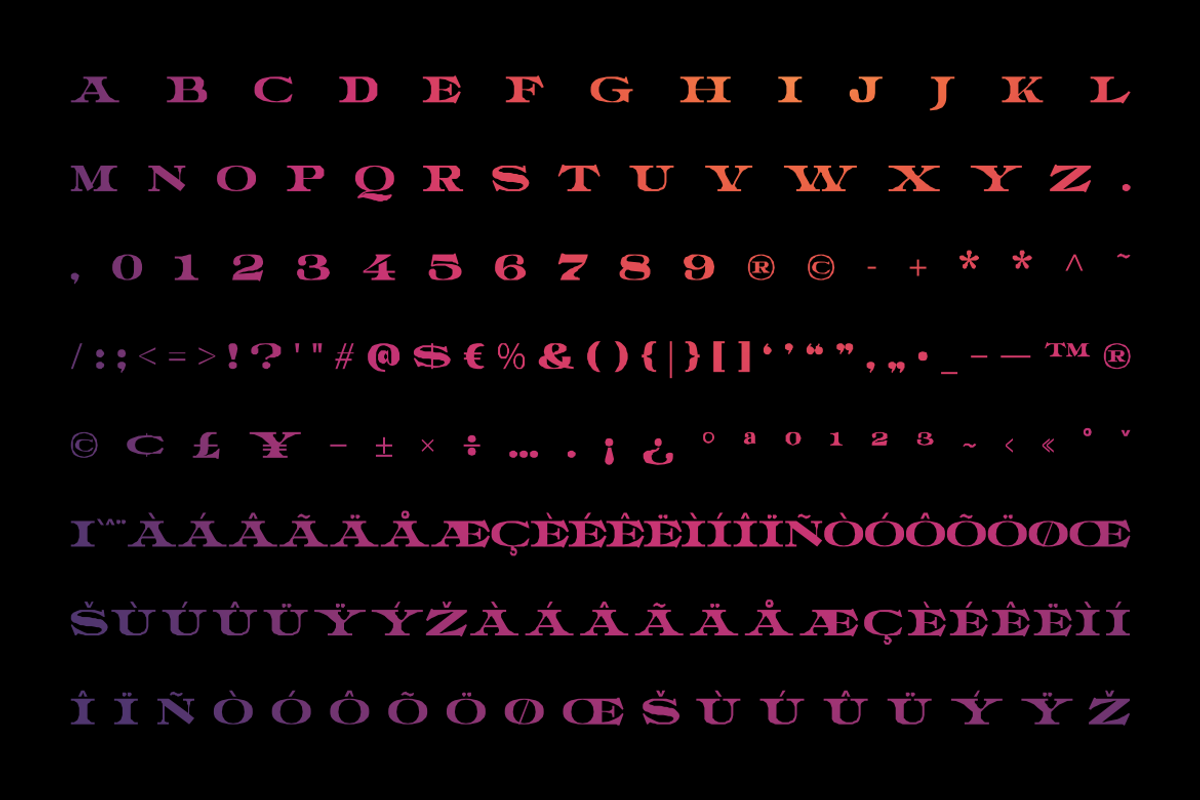 Dominate - Condensed Serif Font, a Serif Font by Wasabib Studio (Photo 6 of 8)