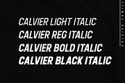 Calvier - Headline Sans Family, a Sans Serif Font by MLKWSN (Thumbnail 3 of 19)