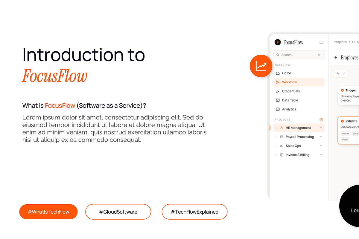 FocusFlow - SAAS Presentation, a Presentation Template by Hammad Arif (Photo 4 of 17)